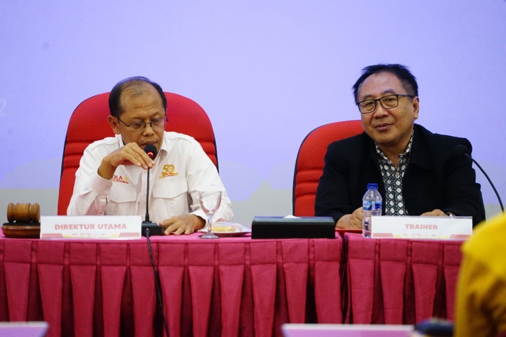 IHT bersama Bank Eka Lampung dengan Tema "STRATEGI PENYELESAIAN KKB BERMASALAH MELALUI PERSUASIF & LITIGASI"