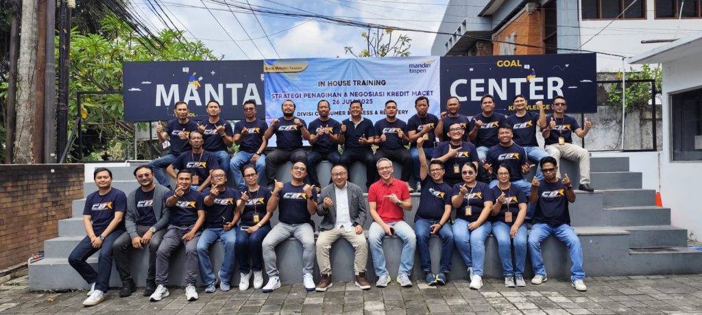 In-House Training "Strategi Penagihan & Negosiasi Kredit Macet" Bank Mandiri Taspen, Denpasar, 26 Juli 2025